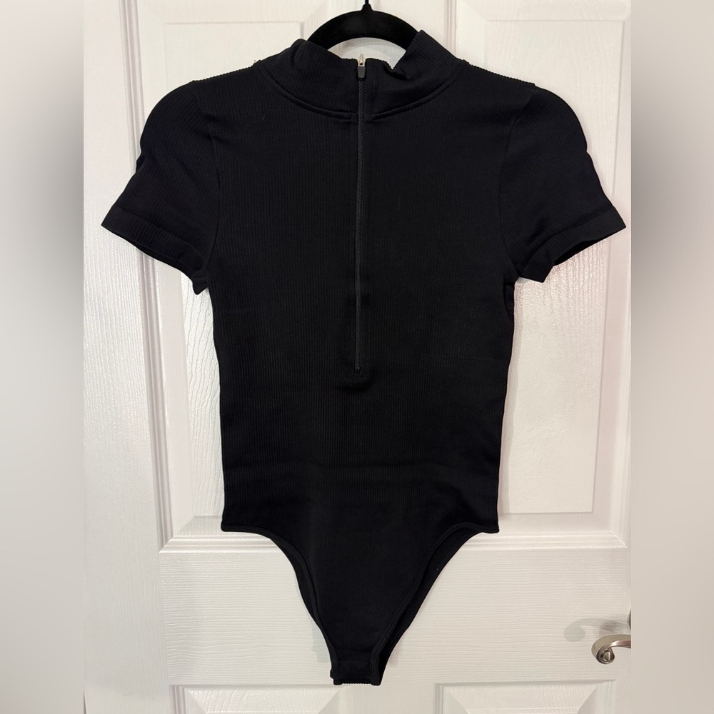 OQQ Black Bodysuit